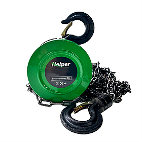 Таль ручна для підйому вантажу 3т 3м Helper HP-1013 таль ручна ланцюгова 3т 3м Helper HP-1013