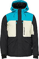 Куртка лижна чоловіча Willard BEROS (black / white / turquoise, XXL)
