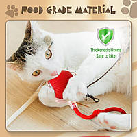 Інтерактивний м яч для собак і котів, обертається на 360°, USB, автоматична іграшка для тварин