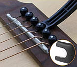 Каподастр PK-BK02 чорний універсальний (пластик), фото 3