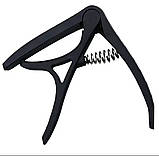 Каподастр PK-BK02 чорний універсальний (пластик), фото 4