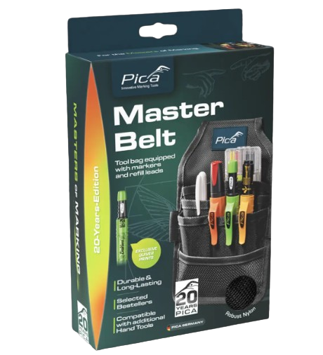 Набір маркувальний Pica Master Belt 20 Years Edition у сумці (55060/J), фото 1