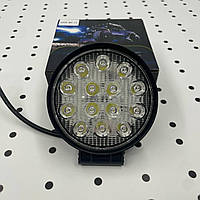 Світлодіодна LED кругла фара робоча 48w 32мм (вузький промінь)