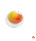 Яєшня з банановим наповнювачем– желейні цукерки Ravazzi Італія 1 кг, фото 3