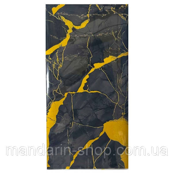 Стінова самоклеюча РЕТ плитка мармур Діжон 600*300*3 мм, фото 1