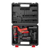 Дриль-шурупокрут акумуляторний, безщітковий двигун, 12 В, 50 Nm, 0-500/0-1900 об/хв INTERTOOL WT-0322, фото 7