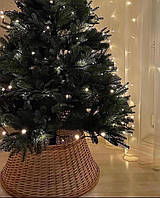 Спідничка із лози в натуральному кольорі D-75см