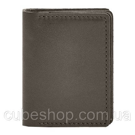 Шкіряна обкладинка для прав або id-паспорта 2.1 (темно-бежева)