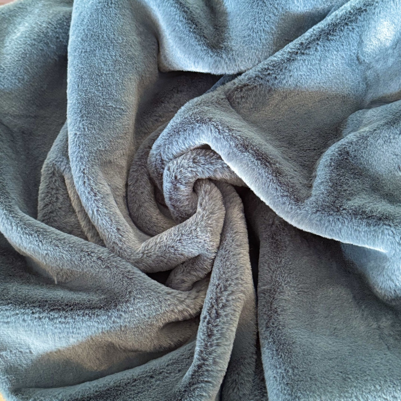 Хутро кролик, колір морська хвиля, фото 1