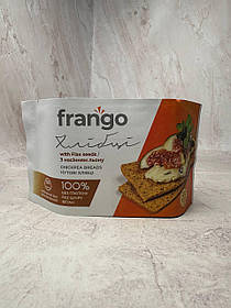 Хлібці нутові з насінням льону без цукру Frango, 100 г
