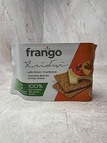 Хлібці нутові з цибулею без цукру Frango, 100 г