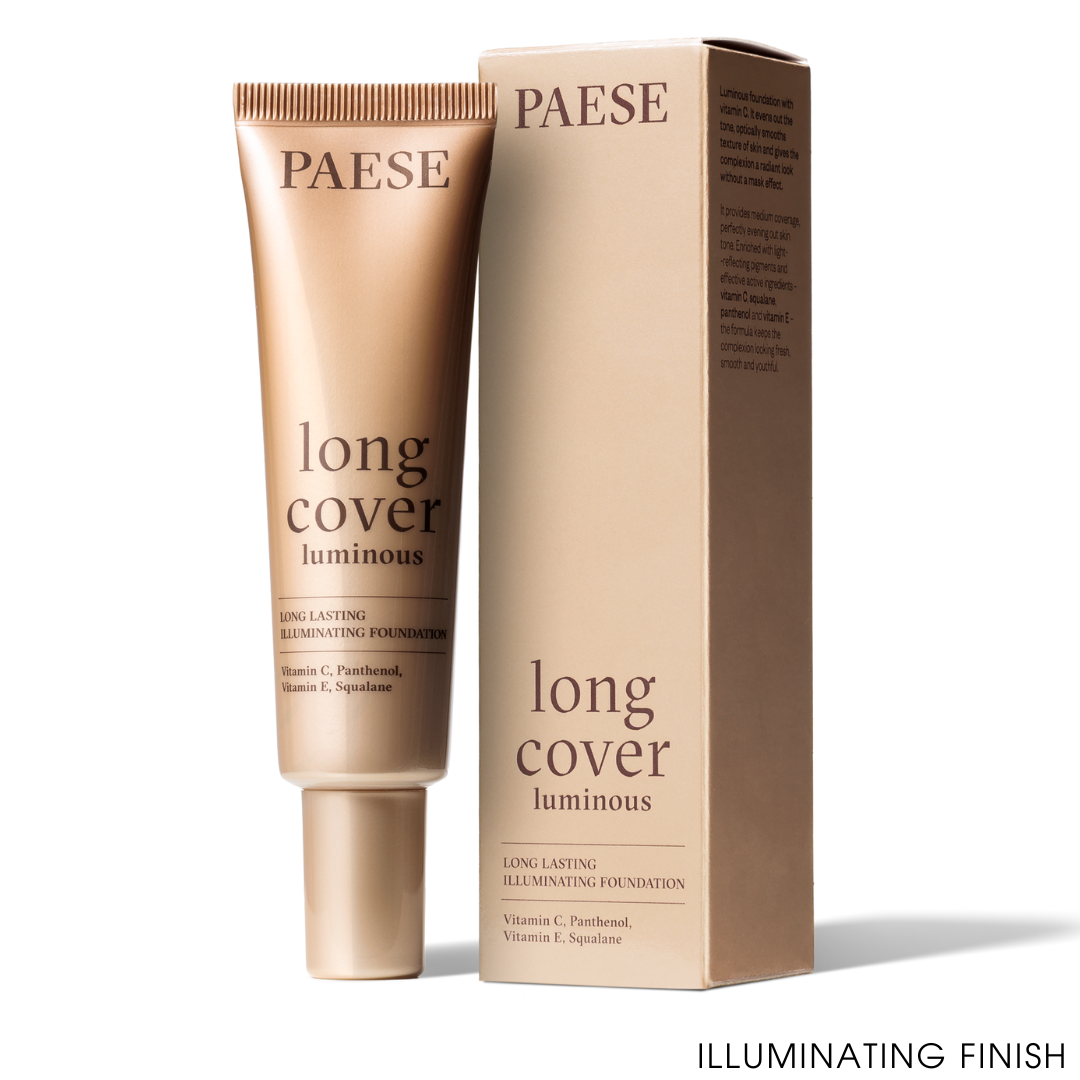 Тональний крем Люмінус світловідбивний Long Cover Luminous Paese 30ml, фото 1