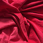 Вельвет браш, дрібний рубчик, колір червоний, фото 4