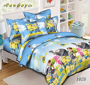 Полуторна постільна білизна Тет-@-Тет 1028