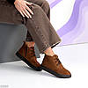 Дизайнерські руді черевики дезерти натуральна замша в асортименті, фото 7