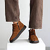 Дизайнерські руді черевики дезерти натуральна замша в асортименті, фото 8