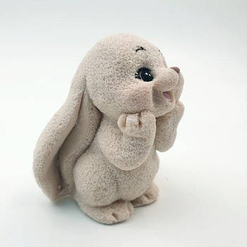 Шоколадна фігурка Зайка бежева посміхається