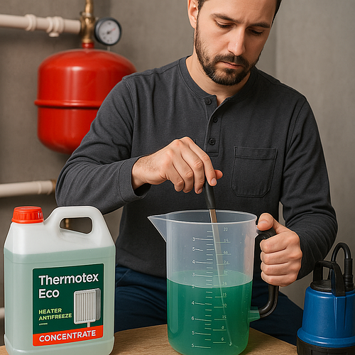 Як і чим розбавляти теплоносій для систем опалення — поради від Thermotex Eco