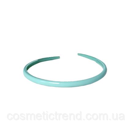 Обруч для волосся блакитний глянсовий (Ю.Корея), фото 2