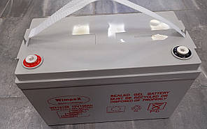 .Гелевий акумулятор Wimpex- Opera Solar 12 V 100 Аh Акумуляторна батарея гелева.200-250 Аh, рік випуску 2025.