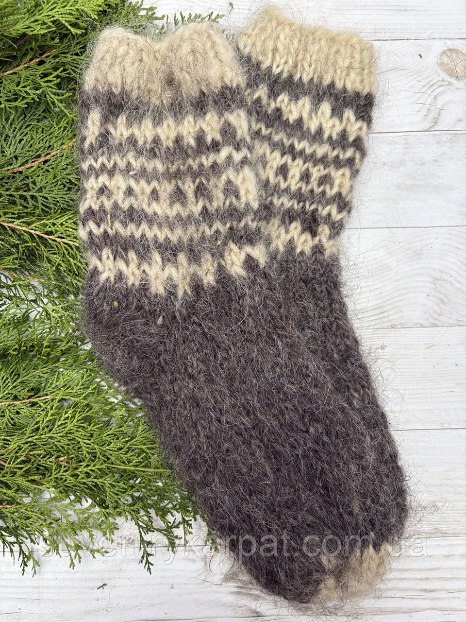 Гуцульські шкарпетки жіночі 40-42 розмір, фото 1