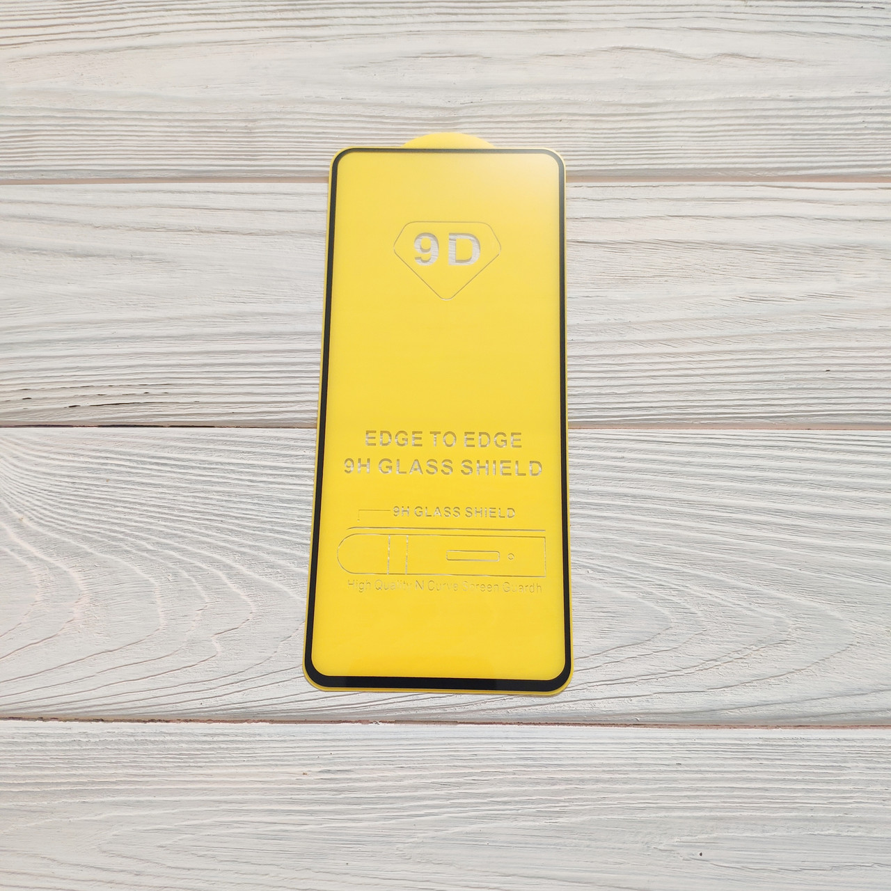 Захисне скло 9D для Xiaomi Redmi 13 Full Glue Чорне, фото 1