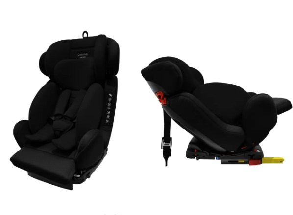 Автокрісло дитяче Carrello — чорне, універсальне, м’яке, фото 1