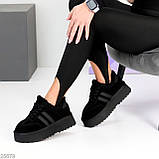 Женские низки угги, женские угги автоледи, коричневые угги женские, женские шоколадные угги, угги кроссовки, фото 9