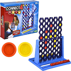 Настільна логічна гра від Хасбро Збери 4 Hasbro Connect 4 Game F5750