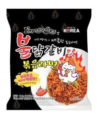 Корейський рамен Бульдак калбі оригінальний, 124 г, фото 1