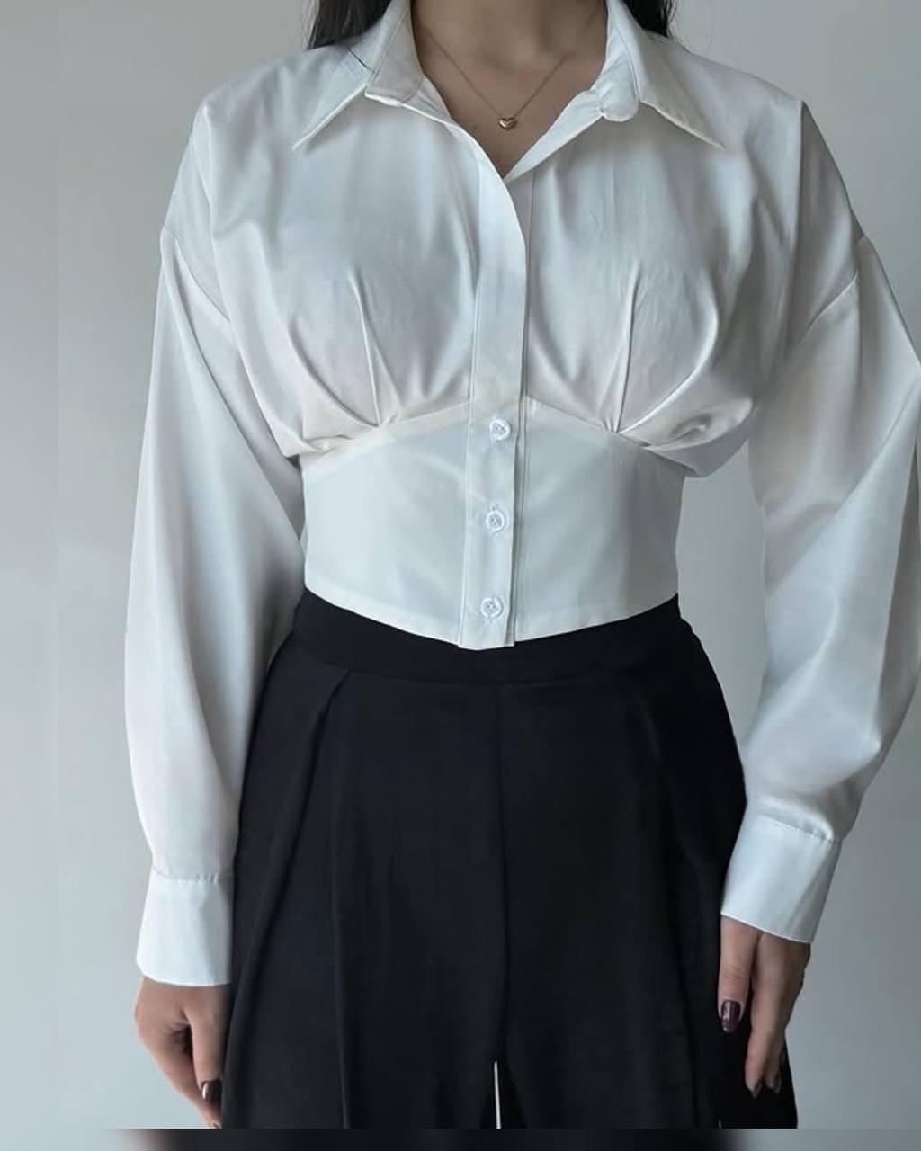 Сорочка жіноча класична Модель: 817-201 Колір: Білий, фото 1