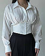 Сорочка жіноча класична Модель: 817-201 Колір: Білий, фото 3