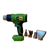 Фен акумуляторний PROCRAFT PH24 Universal (20В, 550°C, без АКБ та зарядного)