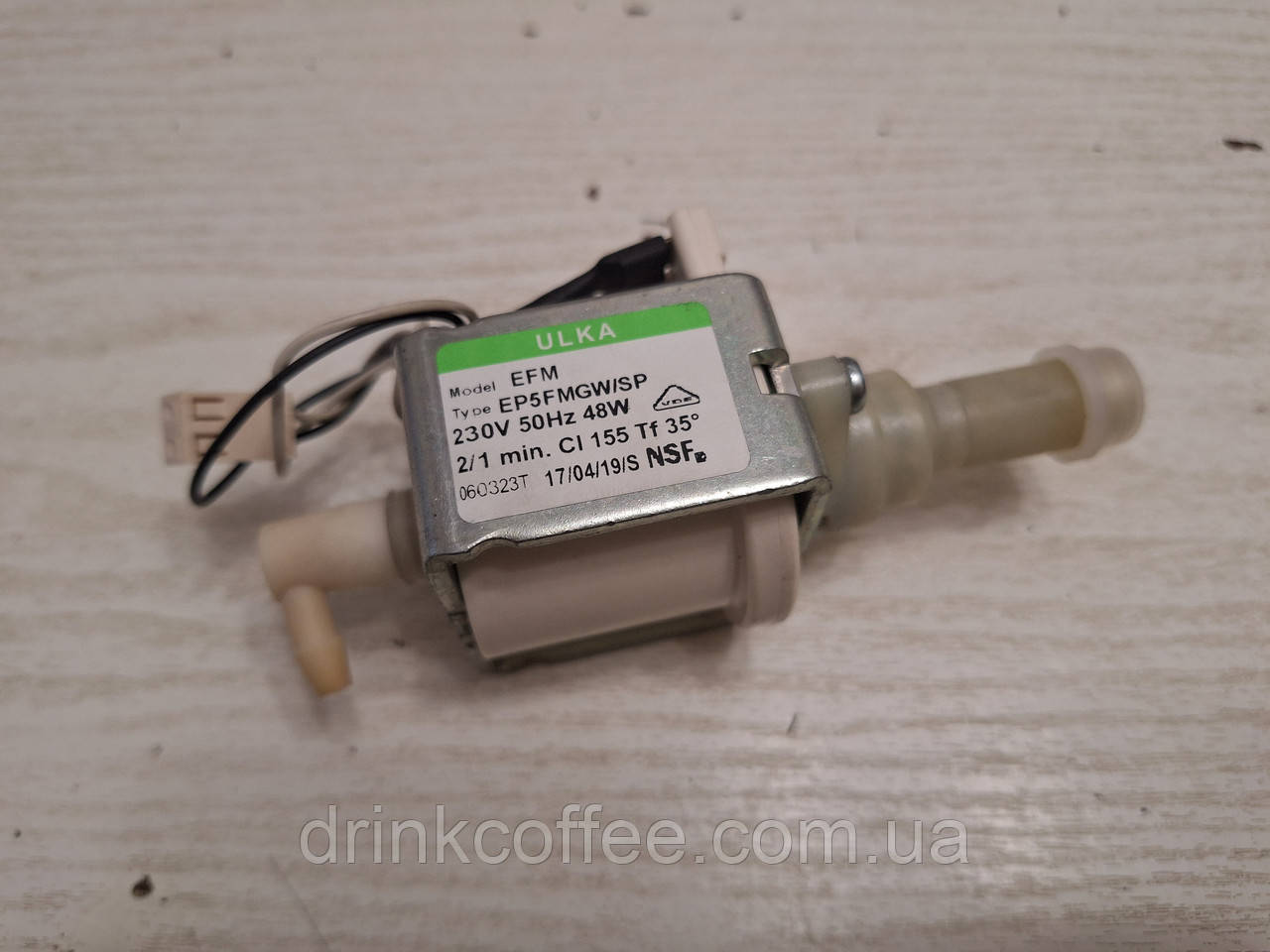 Насос помпа EMF ULKA EP5FMGW/SP 230V 50Hz 48 W для кавомашини SAECO PicoBaristo Deluxe SM5570_6 б/у, фото 1