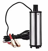 Електричний занурювальний насос для соляри, 12V, 12 л/хв, з крокодилами, Fuel Diesel Pump
