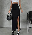 Спідниця жіноча з крепдайвингу Модель: 817-063 Колір: Чорний, фото 9