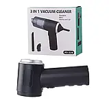 Автомобільний бездротовий портативний пилосос 2-в-1, Vacuum Cleaner, фото 4