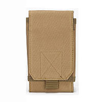 Підсумок MOLLE одинарний під телефон койот