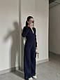 Костюм жіночий ангора 2-ка Модель: 817-269 Колір: Темно-синій, чорний, меланж, молочний, фото 4