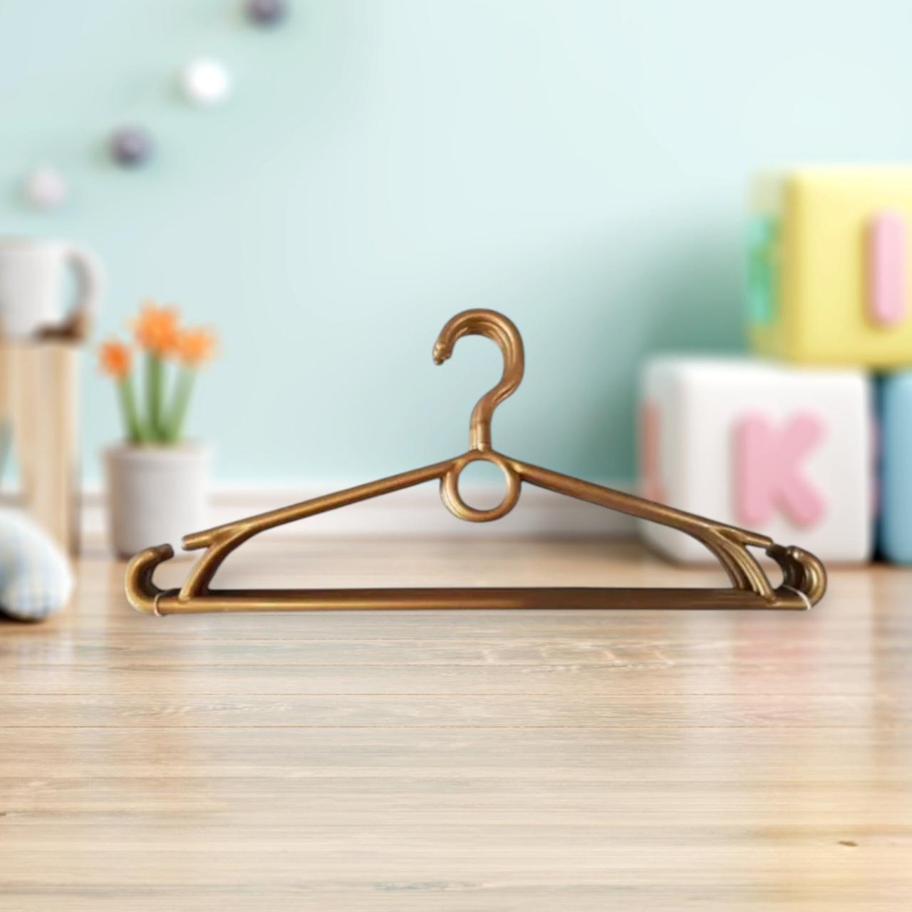 Детячі плічки вішачки золоті польскі пластикові  для дитячого одягу 5 шт, фото 1