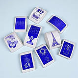 Папір для портативного принтера 57x30 мм 3 шт термопапір для термопринтера blue друкує синім, фото 8