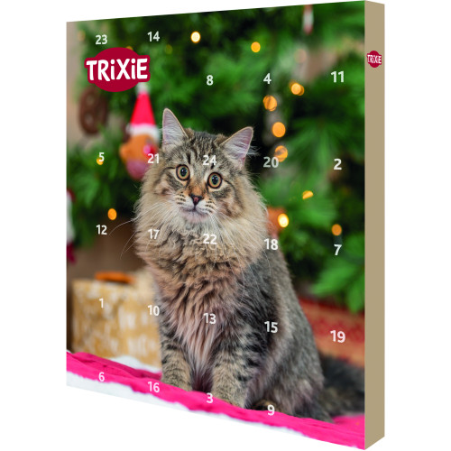 Адвент-календар Trixie для котів Різдвяний з ласощами 30х34х3,5 см, фото 1