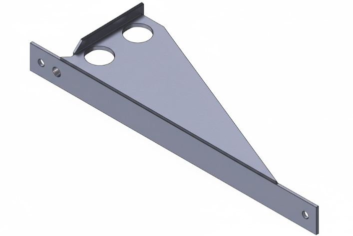 Кронштейн снігозатримувача універсальний, фото 1