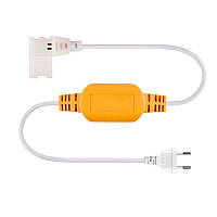 Кабель живлення LEDTech для під'єднання неону СОВ/FCOB 220V (100м мах.)