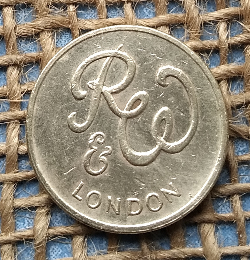 Жетон для гральних автоматiв. Велика Британiя, фото 1