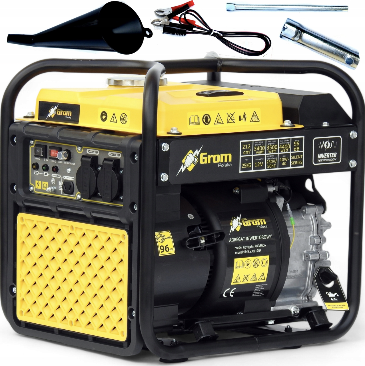 Інверторний генератор 4.4 кВт GROM POLSKA GMP-4400, фото 1