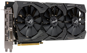 Відеокарта AMD Radeon RX 580 8GB Asus Arez Strix Gaming OC (AREZ-STRIX-RX580-O8G-GAMING) Б/В