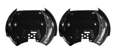 KS-14M/D; Зовнішні панелі корпусу. Чорні.