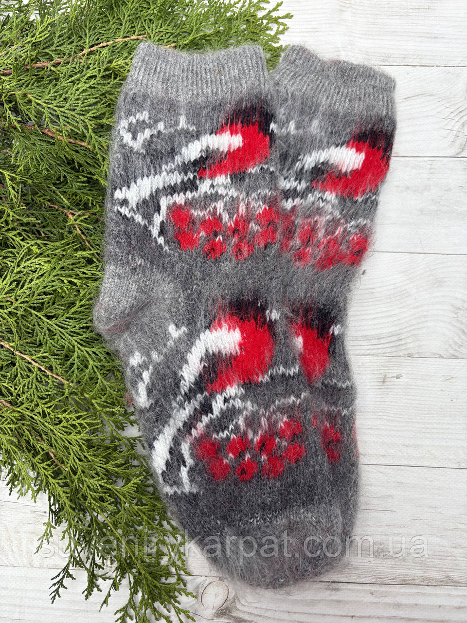Шкарпетки жіночі з козячого пуху Снігурі, фото 1