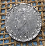 5 песет 1975 року. (79) Iспанiя, фото 2